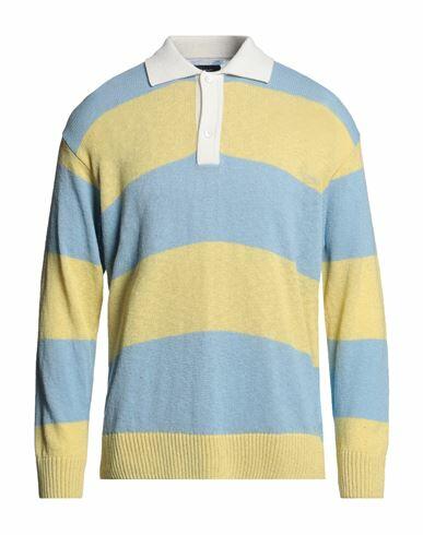 Gant Man Sweater Yellow Cotton, Linen Cover