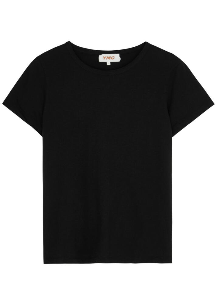 Ymc Day Slubbed Cotton T-shirt - Black Cover