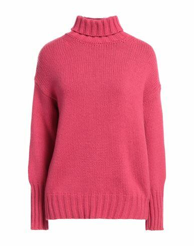 Aragona Woman Turtleneck Fuchsia Cashmere Cover