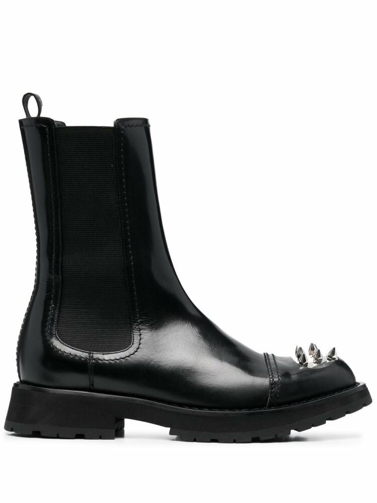 Alexander McQueen stud-detail Chelsea boots - Black Cover