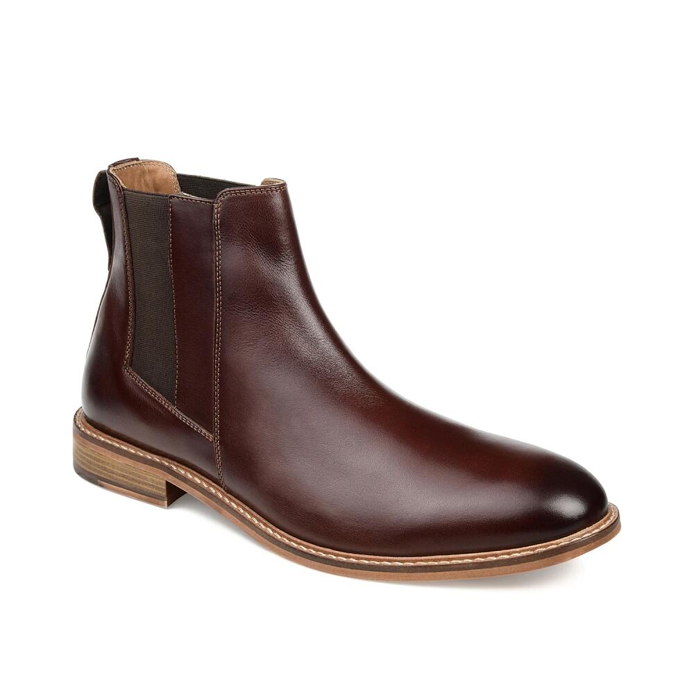 Thomas & Vine Wide Width Corbin Chelsea Boot | Men's | Dark Brown Cover