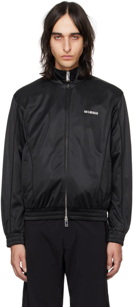 Han Kjobenhavn Black Embroidered Track Jacket Cover