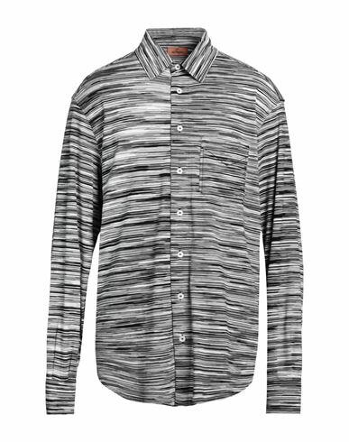 Missoni Man Shirt Black Cotton Cover