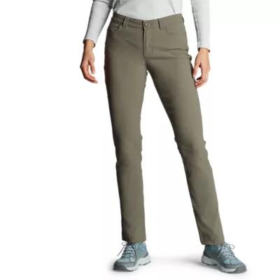 Eddie Bauer Women's Rainier Slim Straight Pants Cover