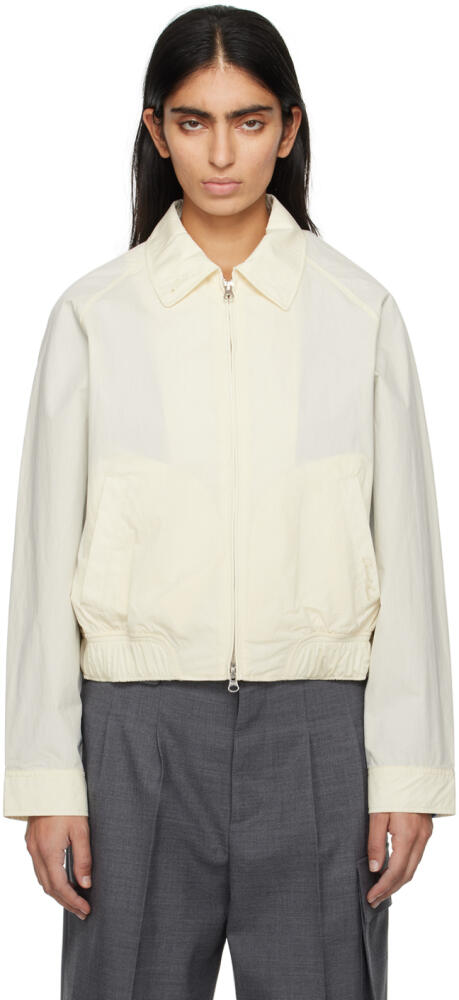 Dunst Off-White Spread Collar Jacket Cover