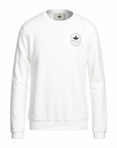 Macchia J Man Sweatshirt White Cotton Cover