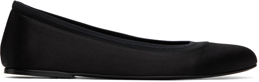 Loulou Studio Black Frano Ballerina Flats Cover