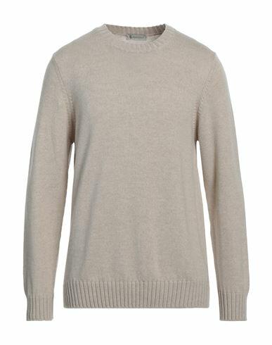 Piacenza Cashmere 1733 Man Sweater Beige Virgin Wool Cover