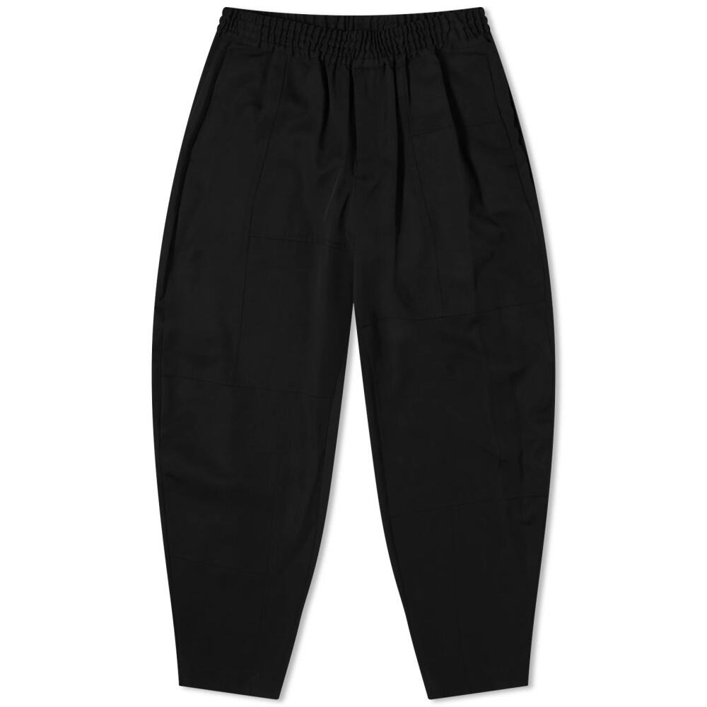 Comme des Garçons Men's Super Gabardine Patchwork Pant in Black Cover