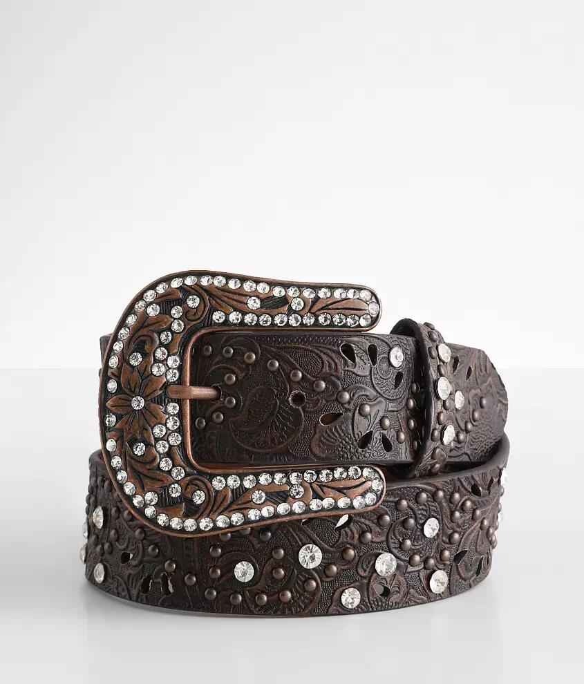 BKE Glitz Leather Western Belt Cover