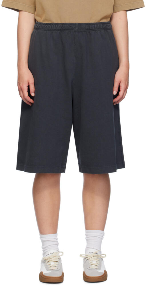 Acne Studios Black Printed Shorts Cover