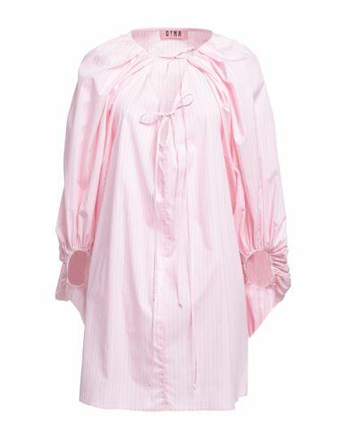 Gina Gorgeous Woman Mini dress Pink Cotton Cover