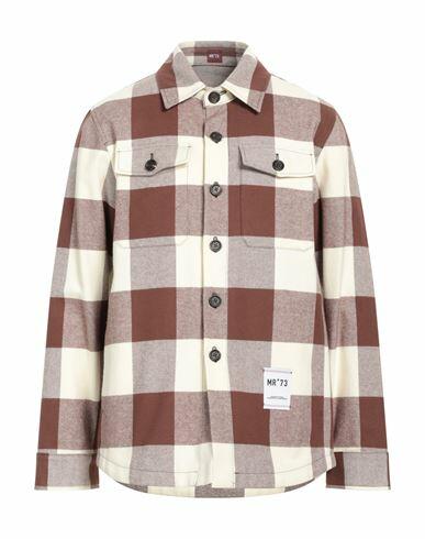 Manuel Ritz Man Shirt Brown Cotton Cover