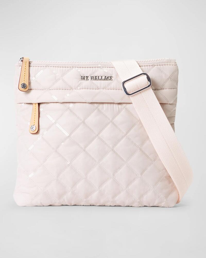 MZ WALLACE Metro Quilted Flat Crossbody Bag Cover