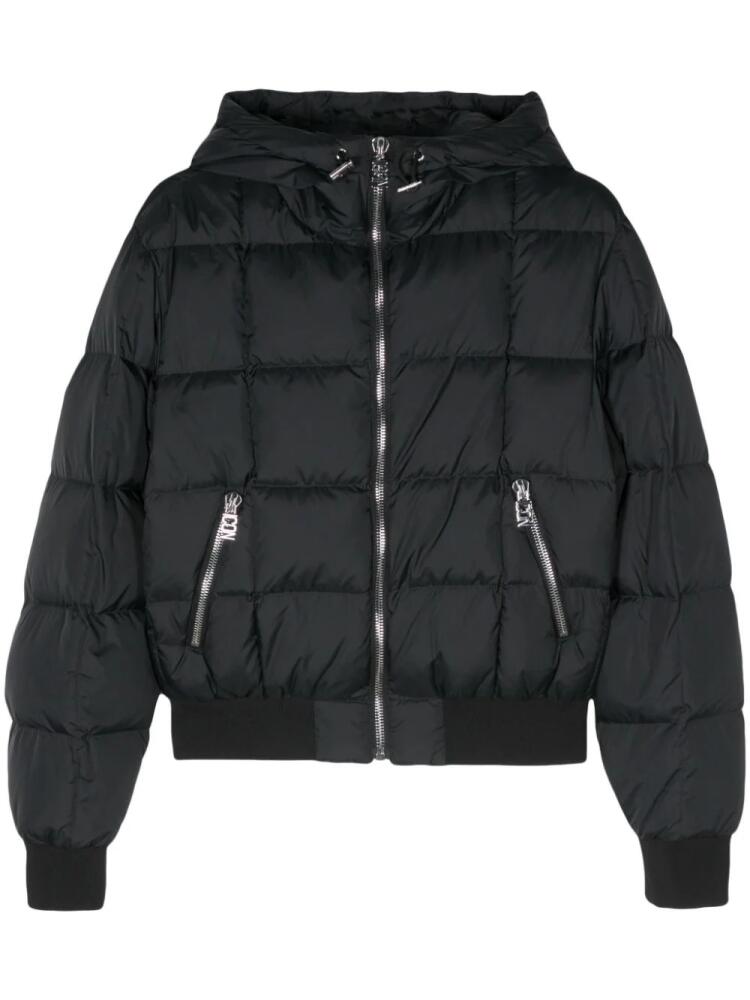 DSQUARED2 Icon Puff hooded jacket - Black Cover