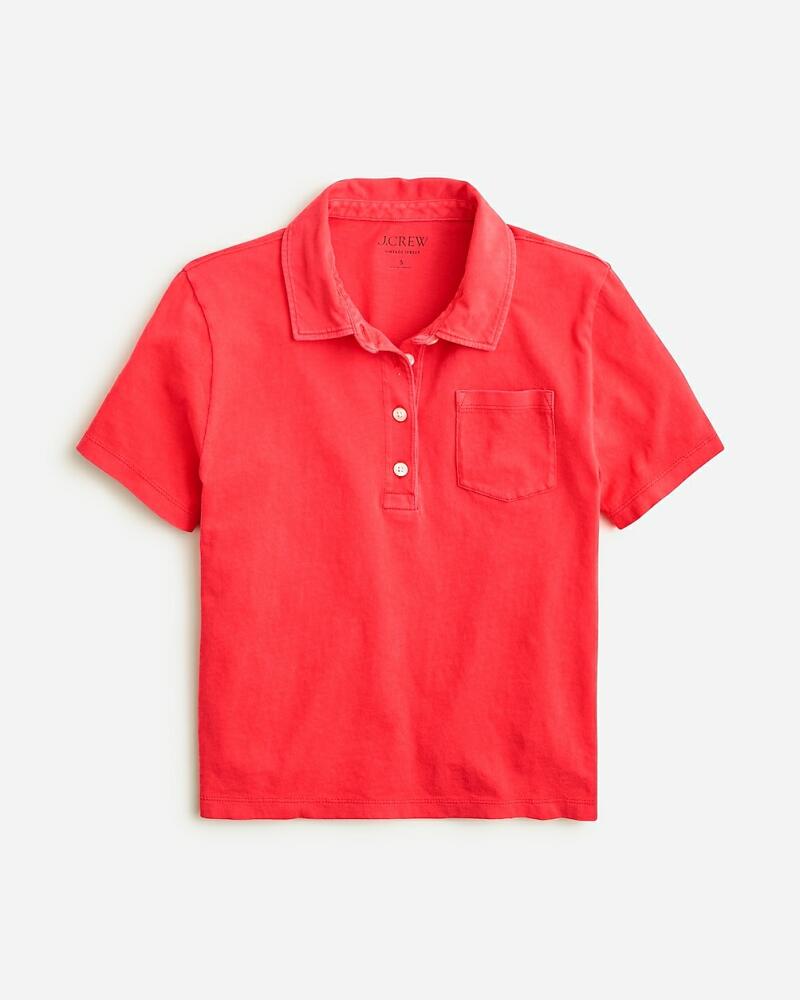 J.Crew Vintage jersey shrunken polo T-shirt Cover