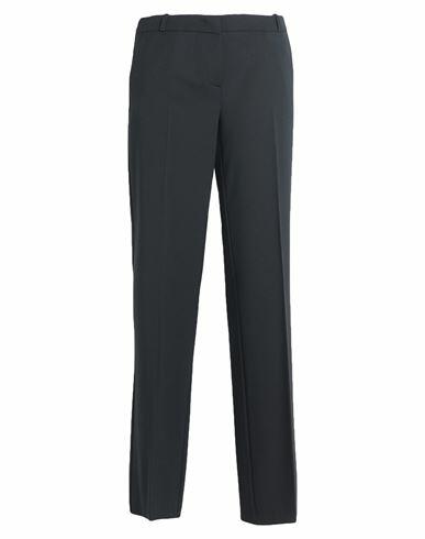 Drumohr Woman Pants Black Polyester, Virgin Wool, Elastane Cover