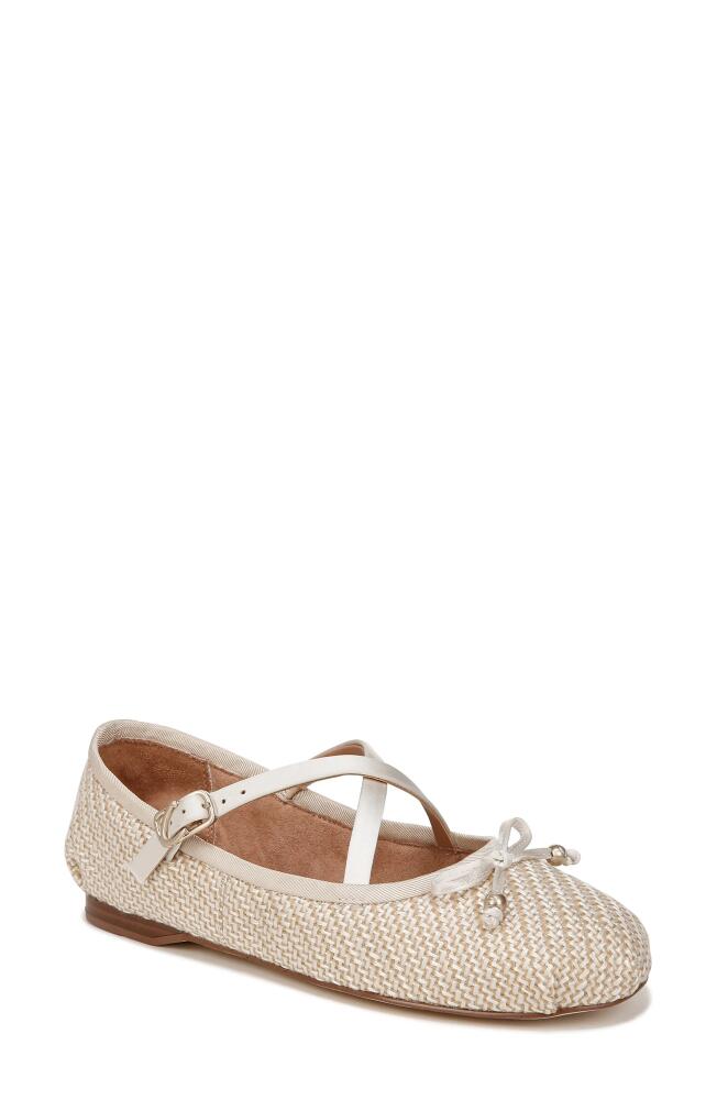 Circus NY by Sam Edelman Zuri Ballet Flat in Vanilla Bean /Natural Cover