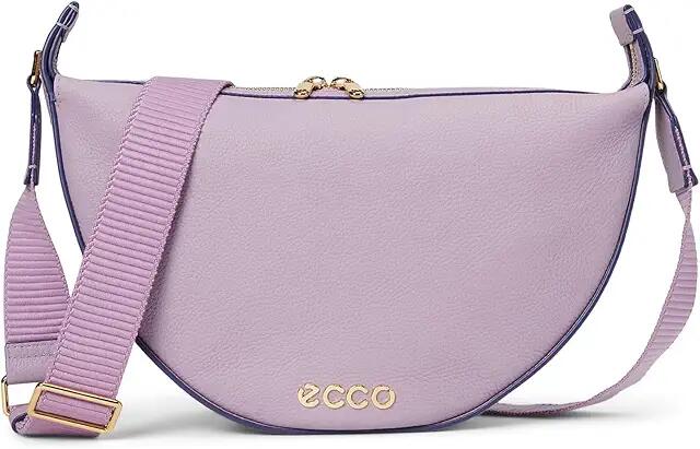 ECCO Medium Fortune Bag (Lavender Mist Soft Pebbled Leather) Shoulder Handbags Cover