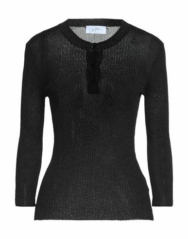 Soallure Woman Sweater Black Viscose, Polyamide, Polyester Cover