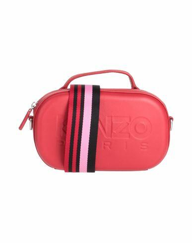 Kenzo Woman Cross-body bag Red Cow leather Cover