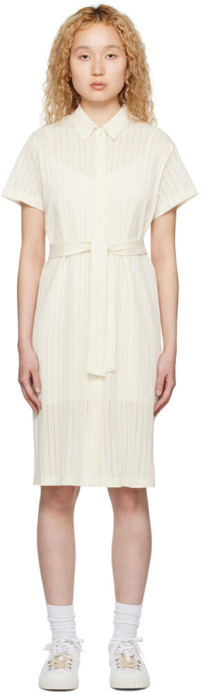 A.P.C. Off-White Marinella Midi Dress Cover