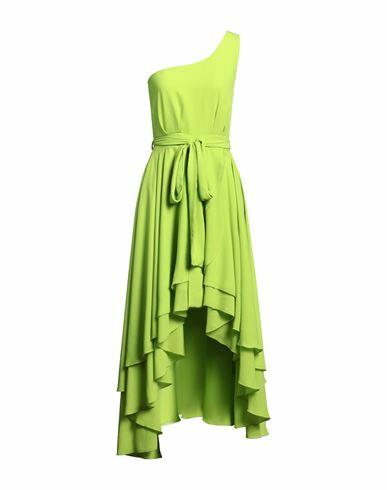 Cristinaeffe Woman Mini dress Acid green Polyester Cover