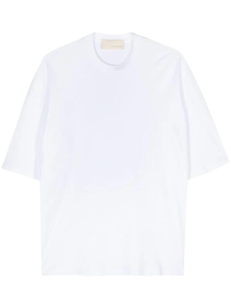 Costumein Hyobe crew-neck cotton T-shirt - White Cover