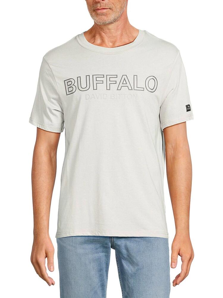 BUFFALO David Bitton Men's Nicolay Logo T-Shirt - Charlie Cover