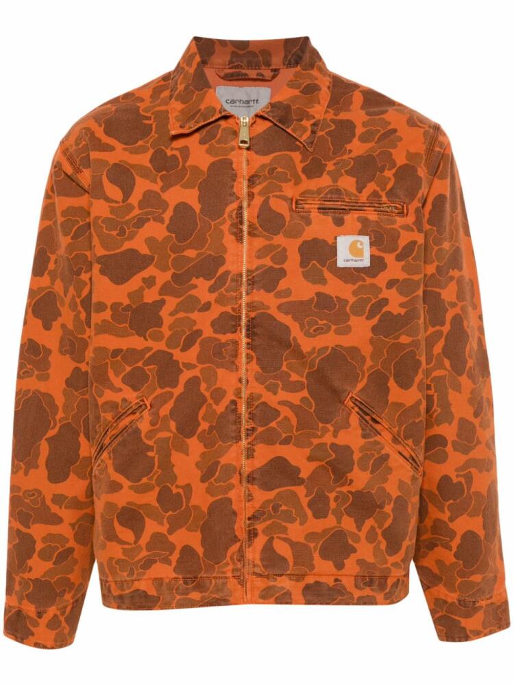 Carhartt WIP Duck Detroit jacket - Orange Cover