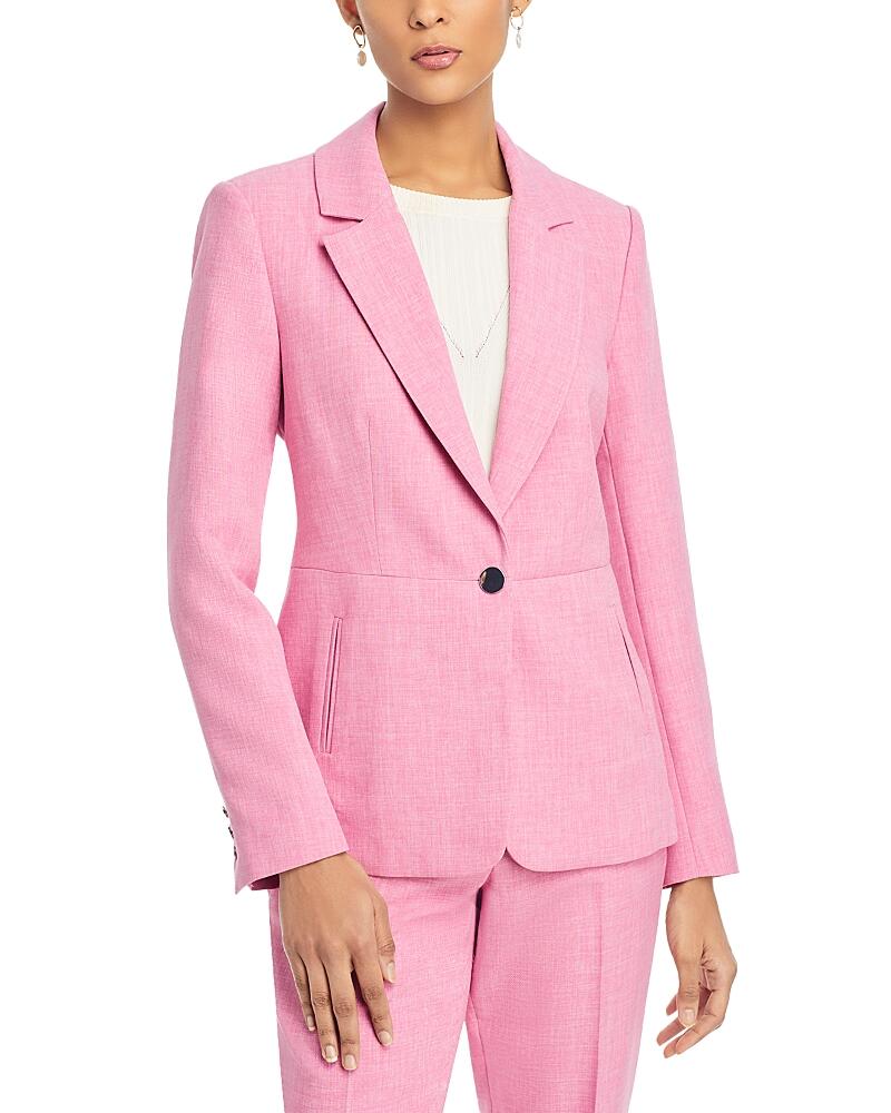 T Tahari One Button Blazer Cover