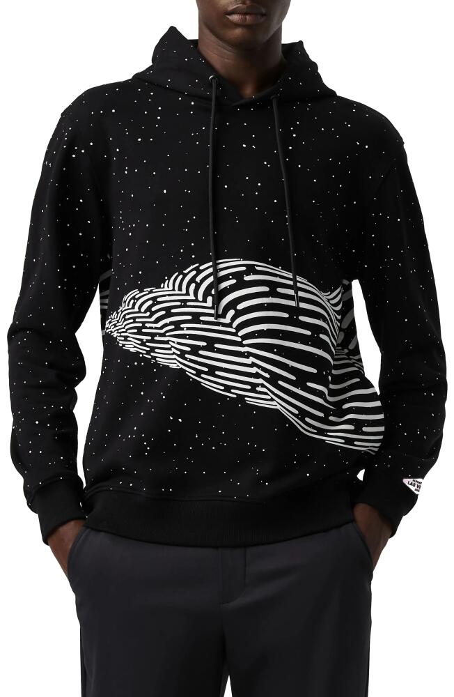 AlphaTauri Gender Inclusive Graphic Hoodie in Black Cover