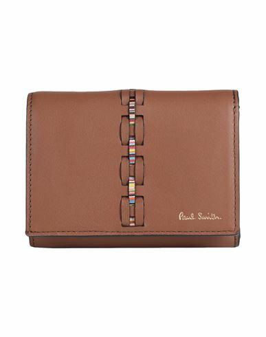 Paul Smith Woman Wallet Brown Calfskin Cover