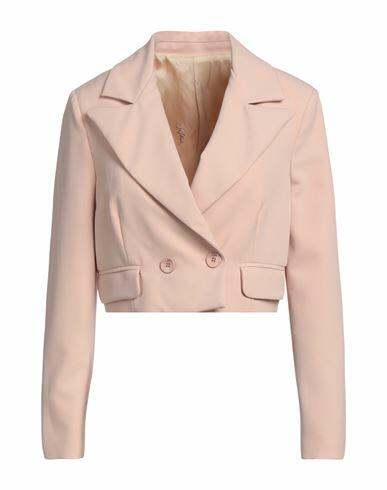 Soallure Woman Blazer Light pink Polyester, Elastane Cover