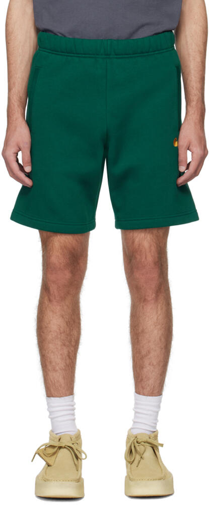 Carhartt Work In Progress Green Chase Shorts Cover