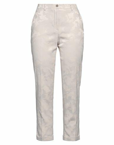 19.70 Nineteen Seventy Woman Pants Ivory Viscose, Cotton, Elastane Cover