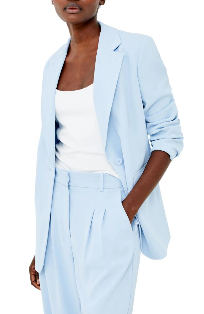 French Connection Harrie One-Button Blazer in Cashmere Blue Cover