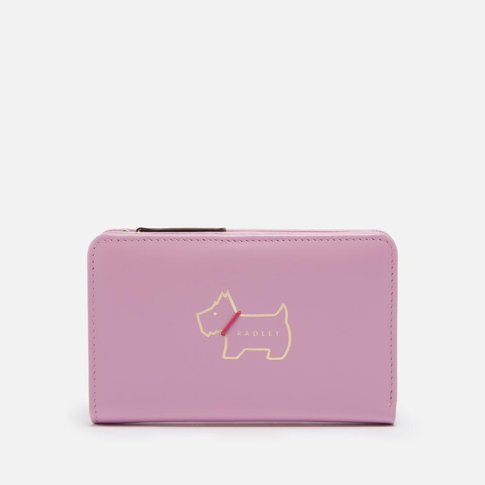 Radley Heritage Dog Leather Medium Bifold Purse Cover