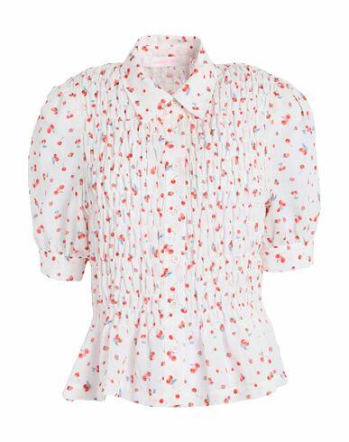 See By Chloé Woman Shirt White Polyester, Elastane Cover