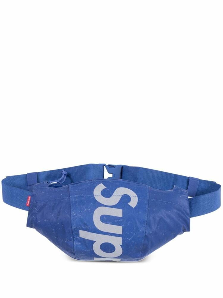 Supreme reflective speckled belt bag - Blue Cover