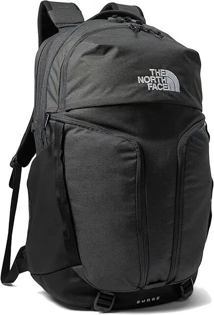 The North Face Surge (Asphalt Grey Light Heather/TNF Black-NPF) Day Pack Bags Cover