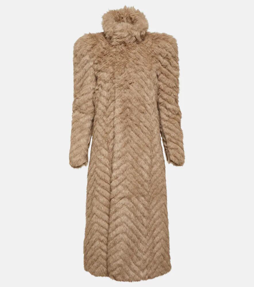 Balenciaga Faux fur coat Cover