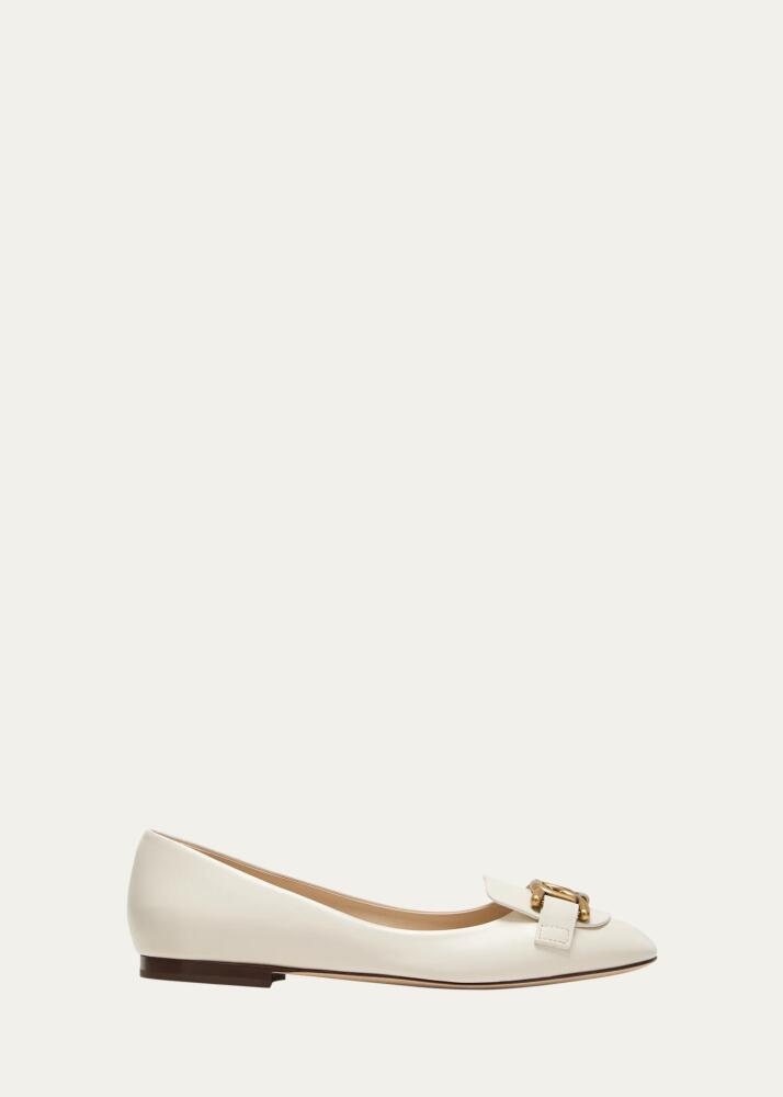 Tod's Leather Chain Ballerina Flats Cover