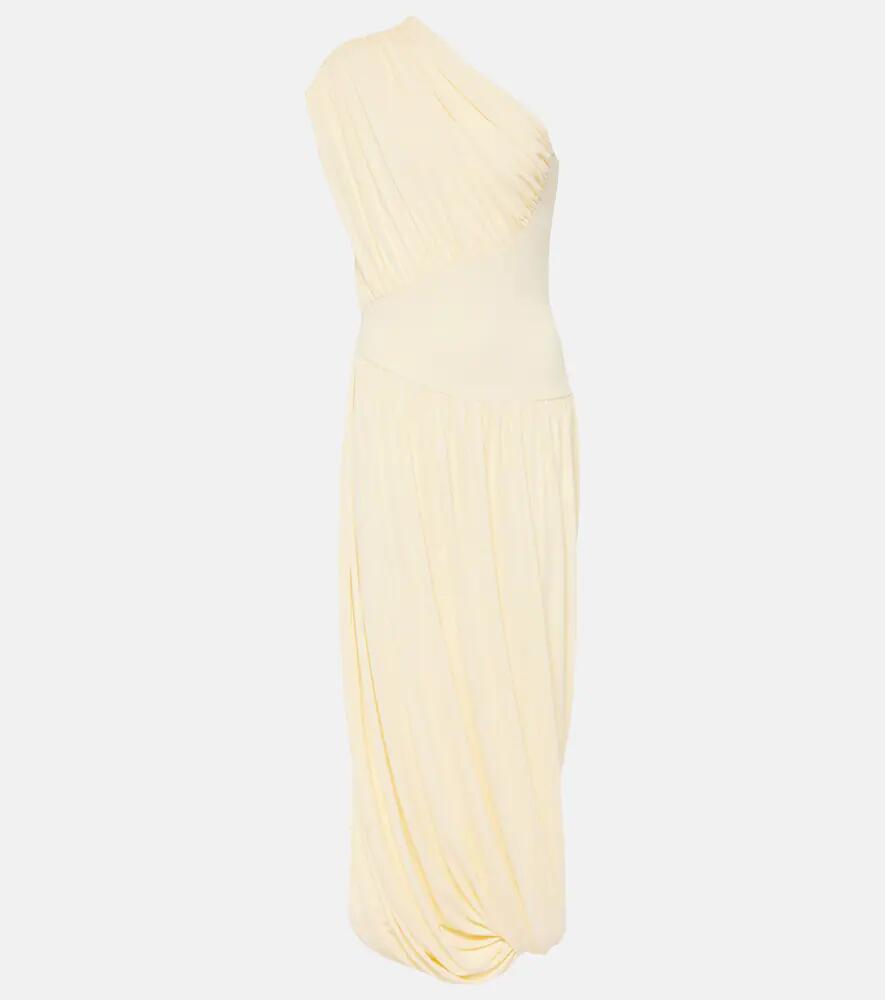 Tove Ugbad one-shoulder crêpe jersey gown Cover