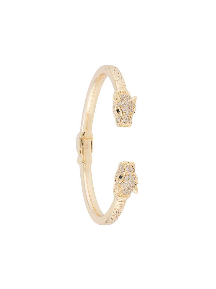 Nialaya Jewelry panther cuff bracelet - Gold Cover