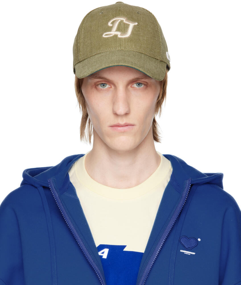 ADER error Khaki Six-Panel Variant Cap Cover