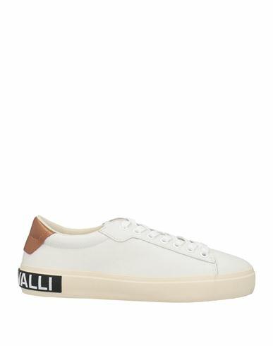 Just Cavalli Woman Sneakers White Soft Leather Cover