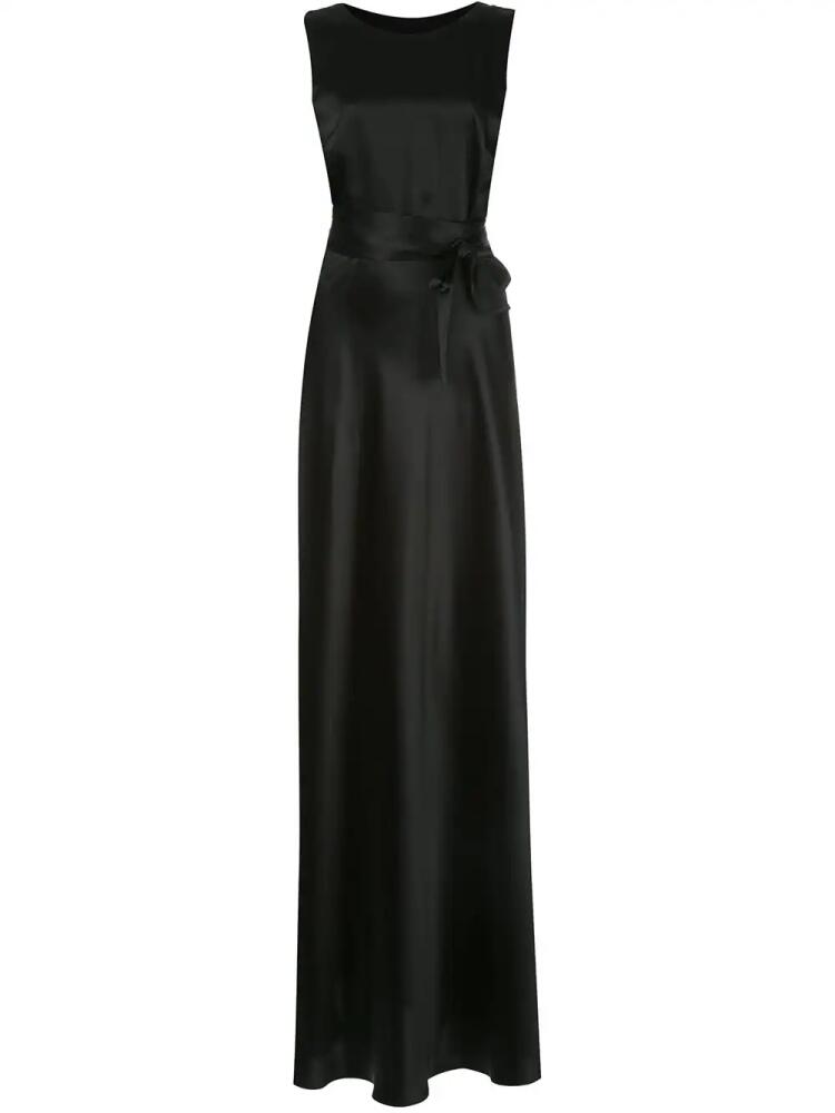 VOZ backless full-length dress - Black Cover