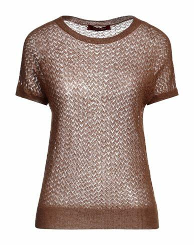 Max Mara Studio Woman Sweater Camel Polyamide, Mohair wool, Wool Cover