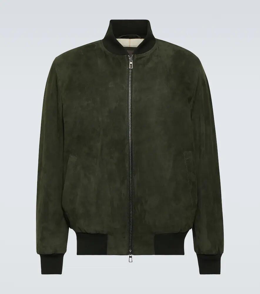 Loro Piana Suede bomber jacket Cover